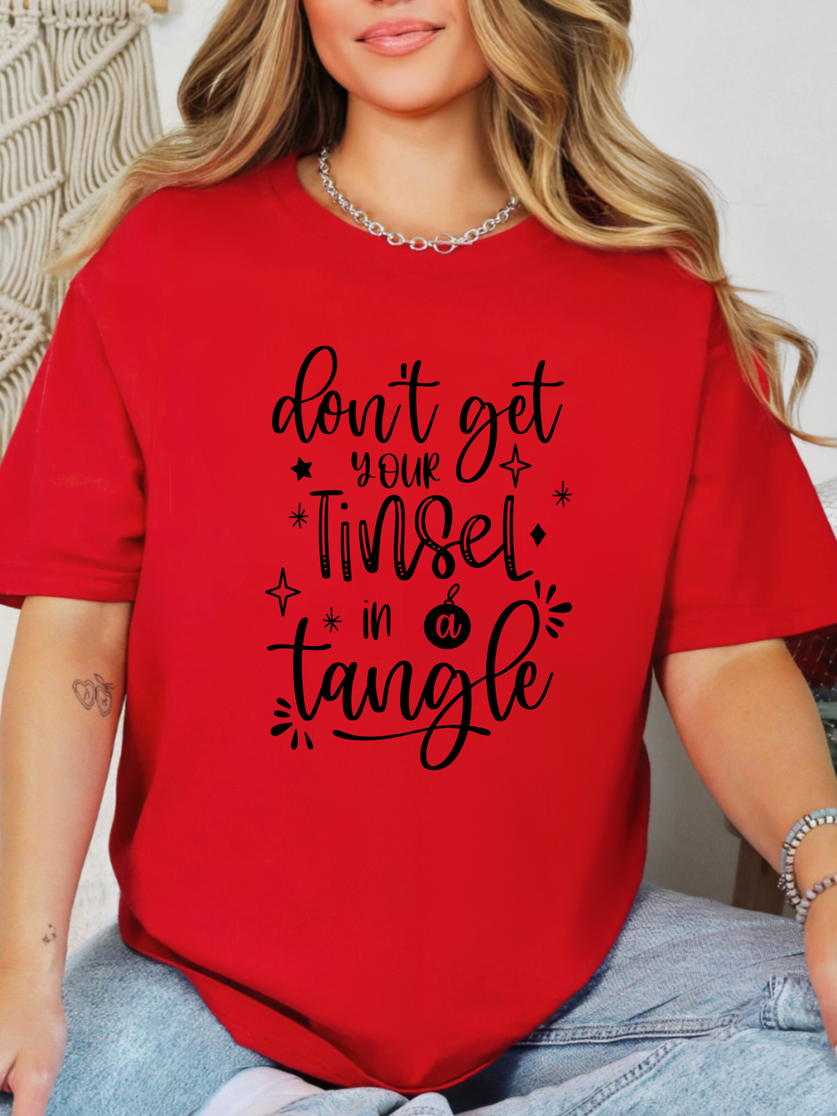 Tinsel in a Tangle Graphic
