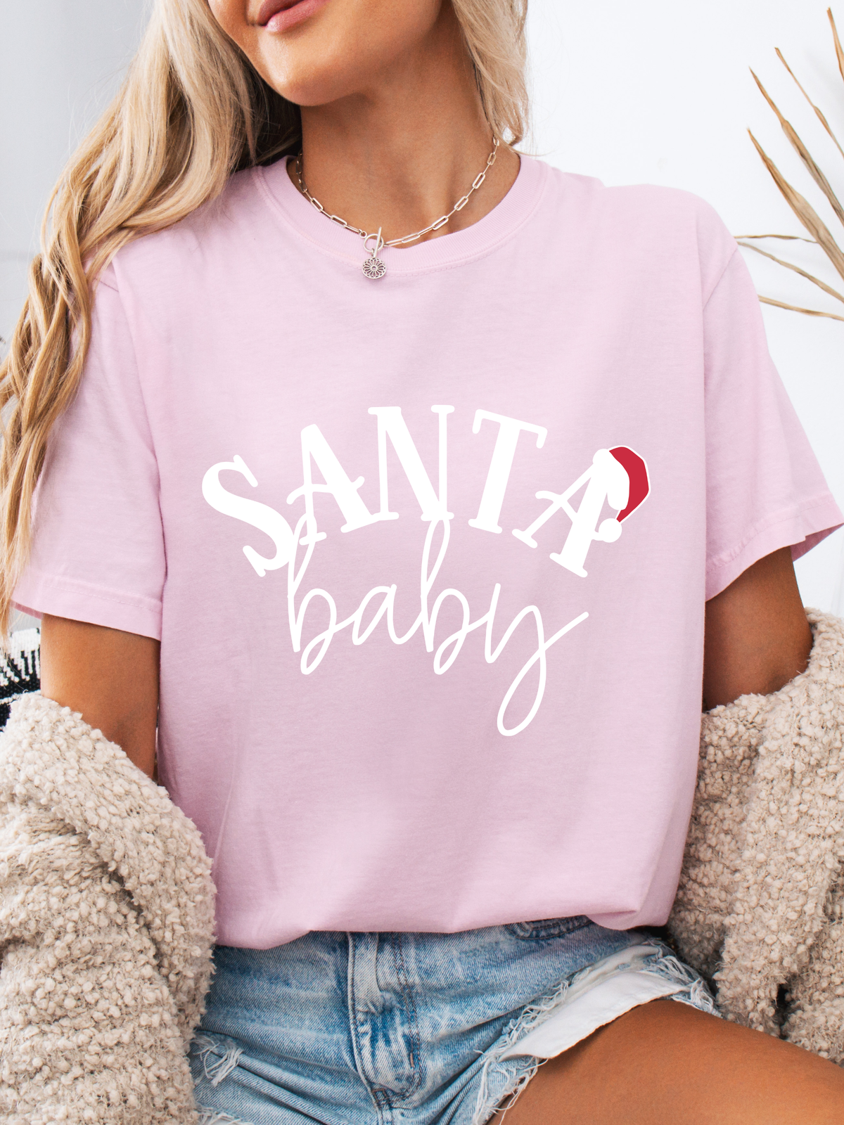 Santa Baby Holiday Graphic