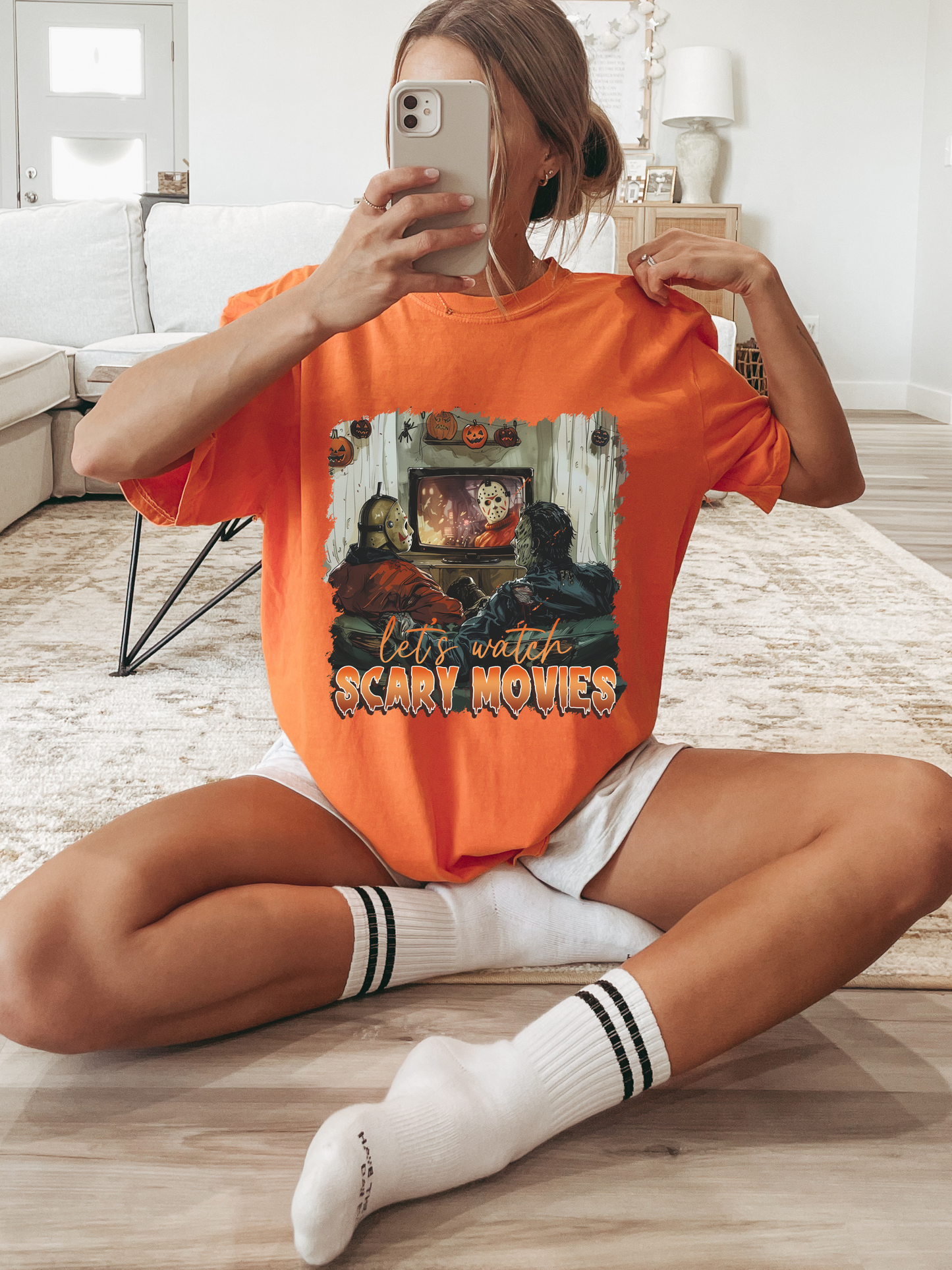Lets Watch Scary Movies Graphic