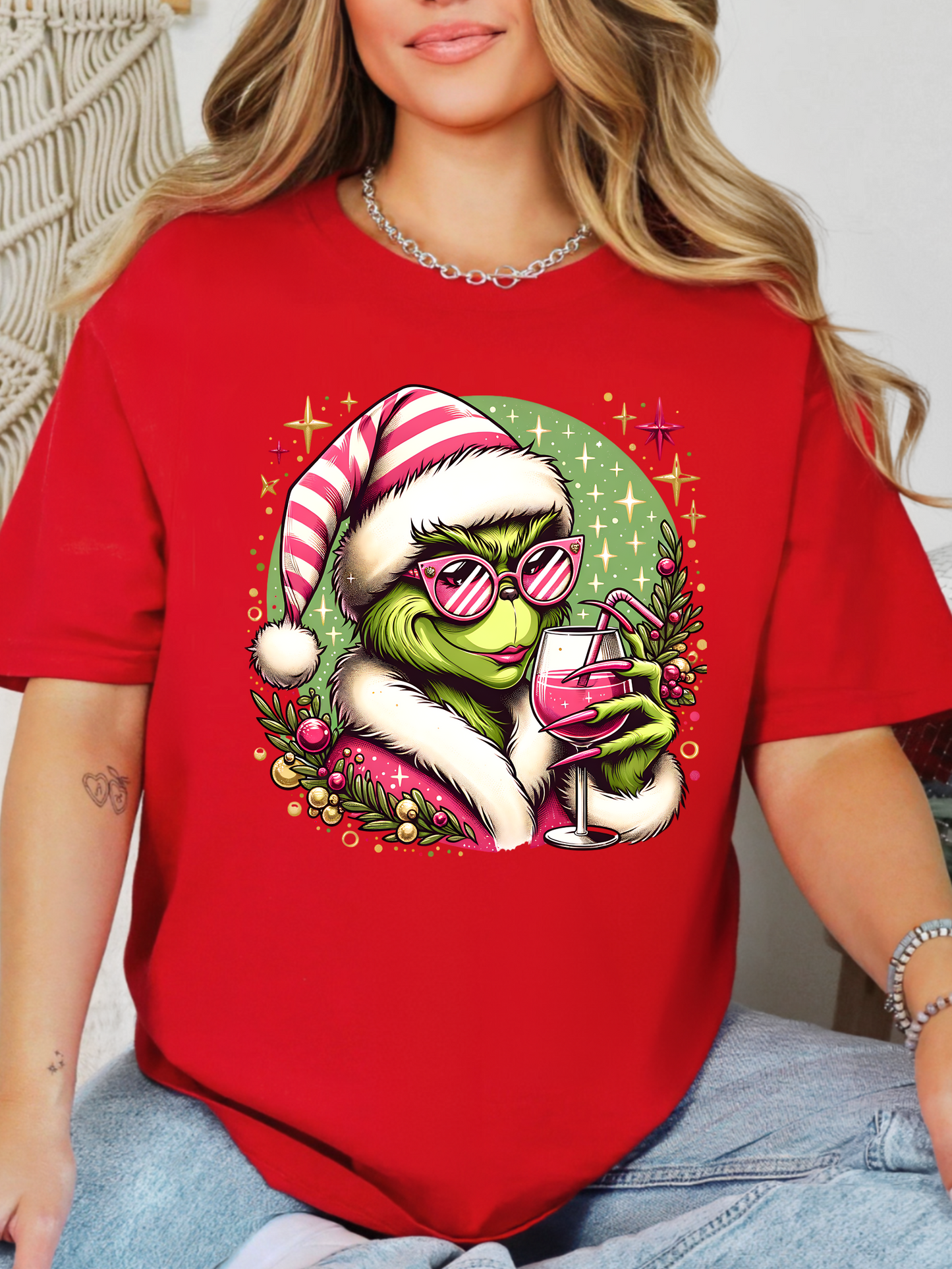 Pretty in Pink Christmas Graphic