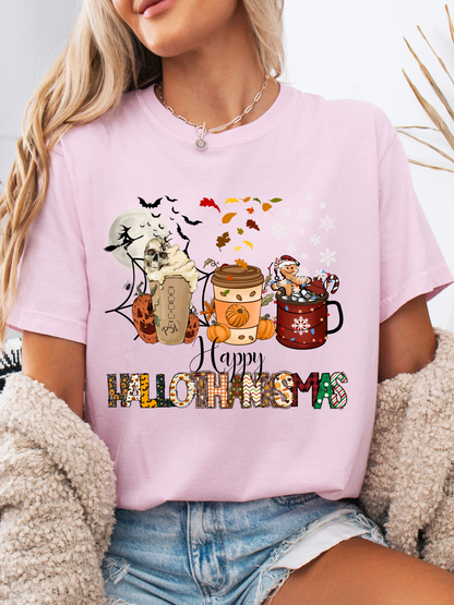 Happy Hallothankmas Graphic