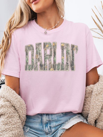 Hello Darlin' Camo Graphic