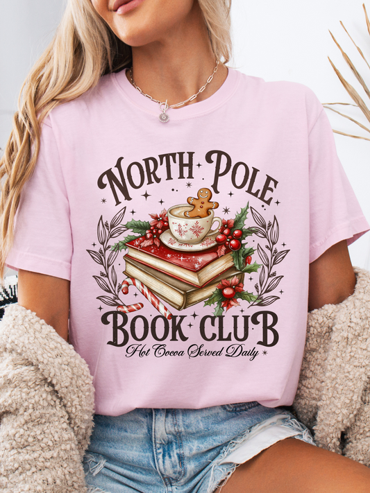 North Pole Book Club Graphic