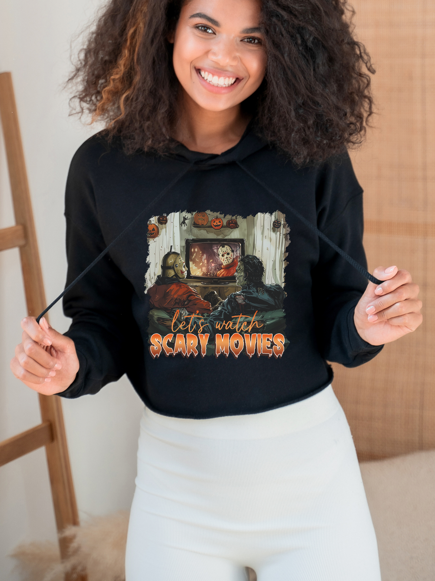 Lets Watch Scary Movies Graphic