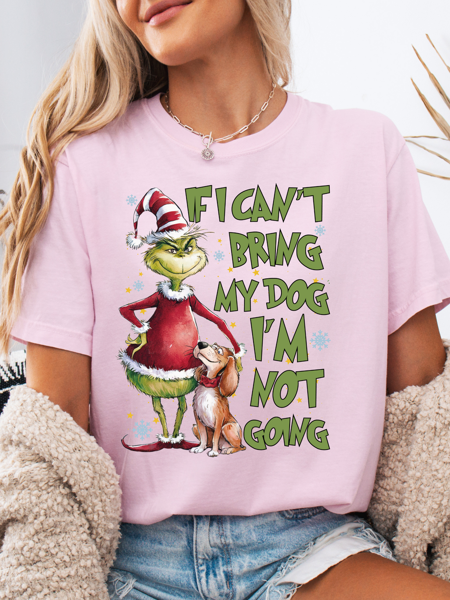 "If I Can't Bring My Dog, I'm Not Going" Graphic