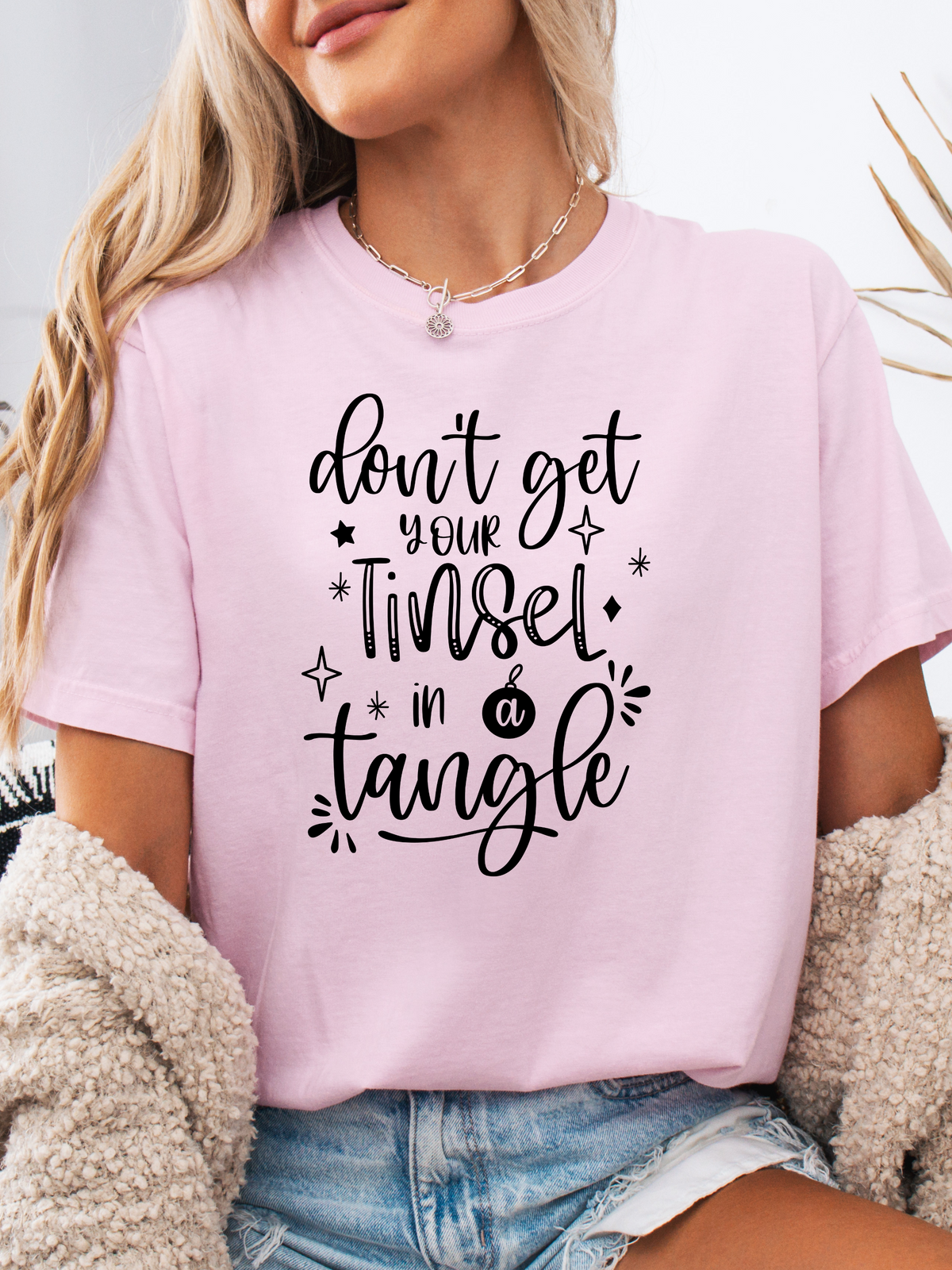 Tinsel in a Tangle Graphic