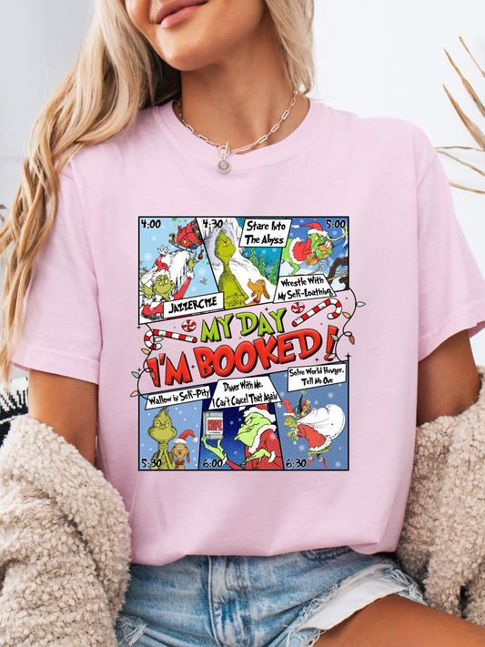 Booked and Busy XMAS Graphic