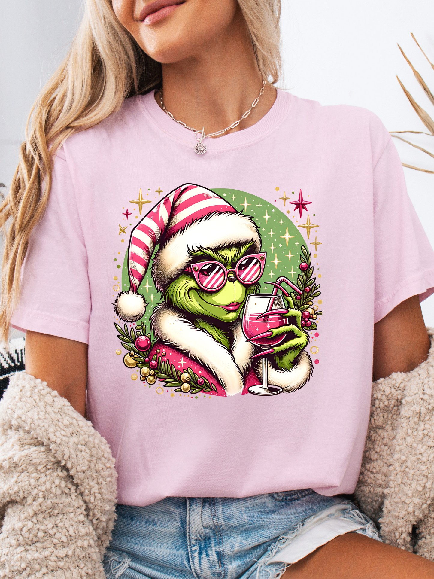 Pretty in Pink Christmas Graphic