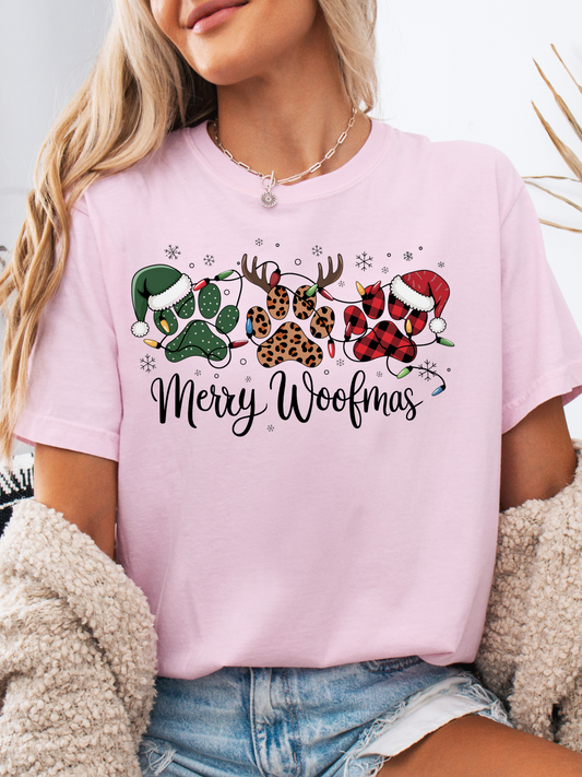 Merry Woofmas Christmas Graphic