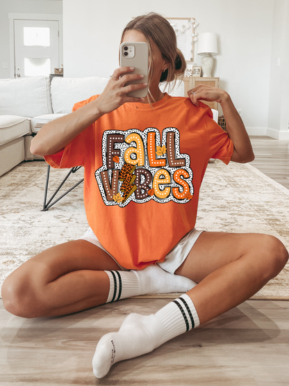 Fall Vibes Year Round Graphic