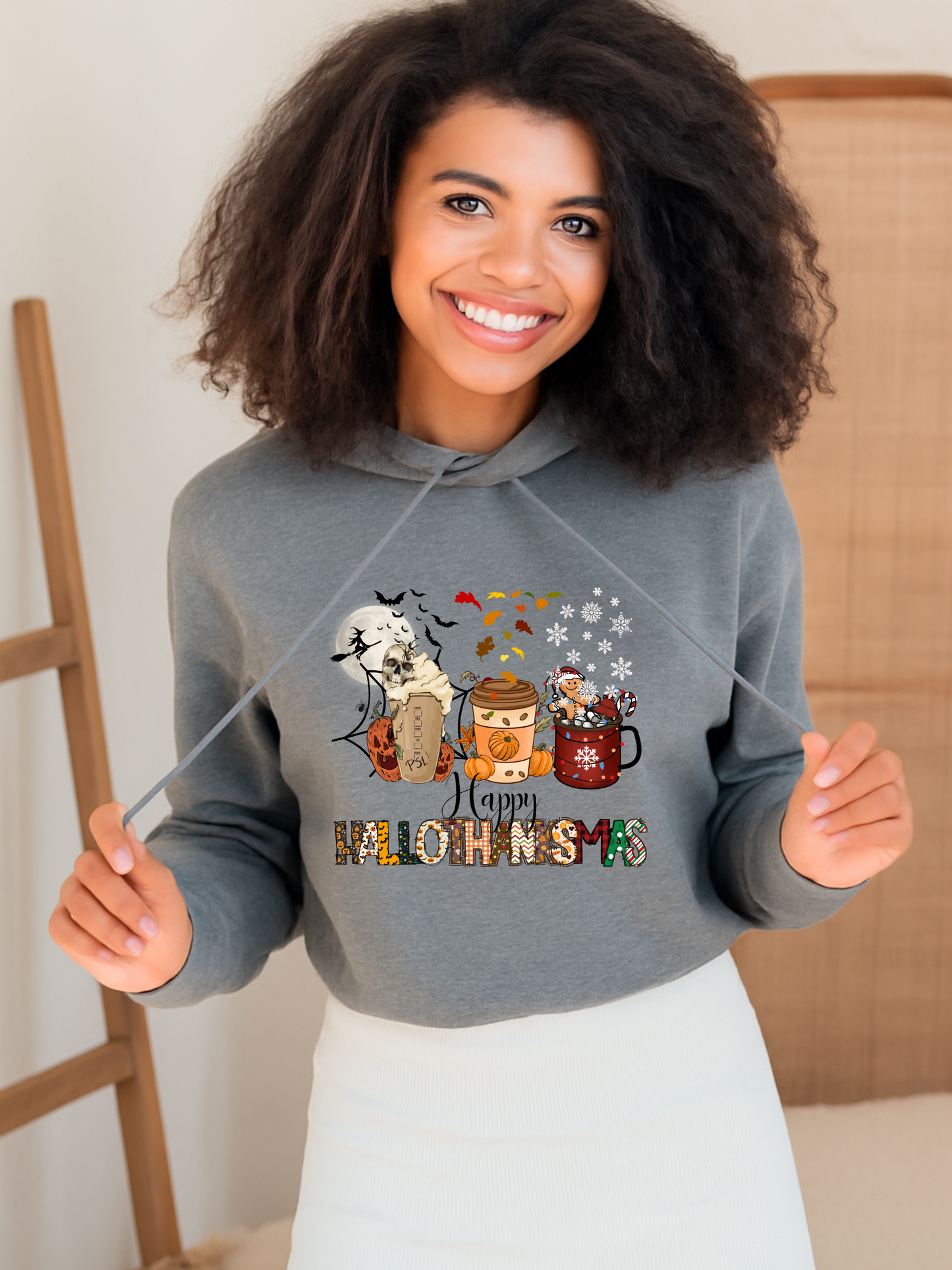Happy Hallothankmas Graphic