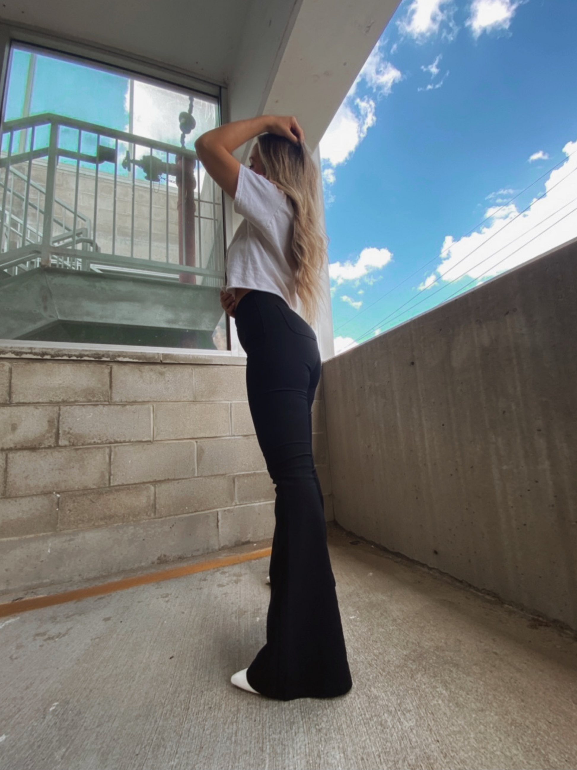 Buy our "Fiona High Waisted Bell Bottom Flare Jeans - Black" online – Willow Boutique Clothing. Shop stylish Fiona High Waisted Bell Bottom Flare Jeans - Black today.