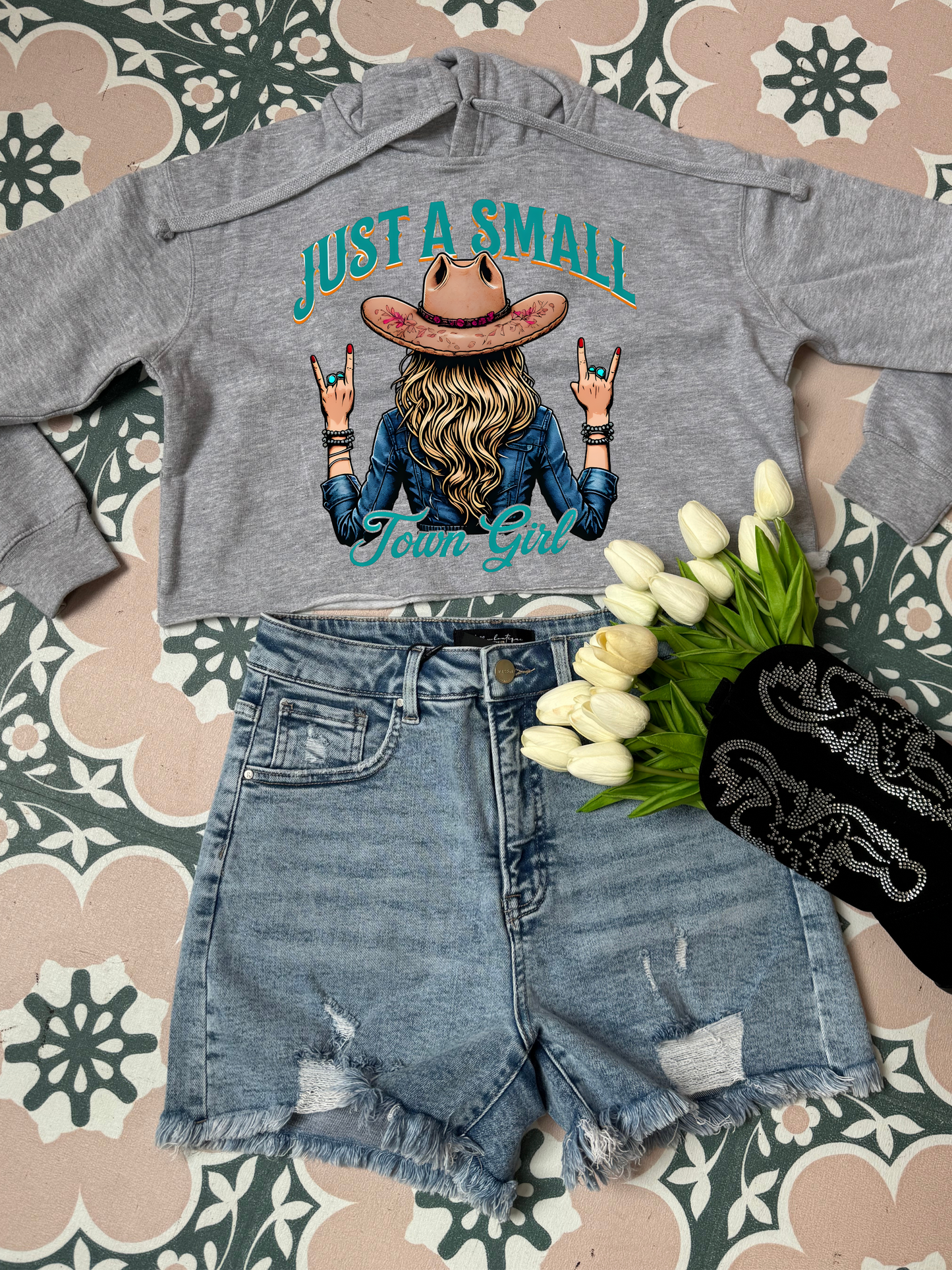 Small Town Cowgirl Graphic