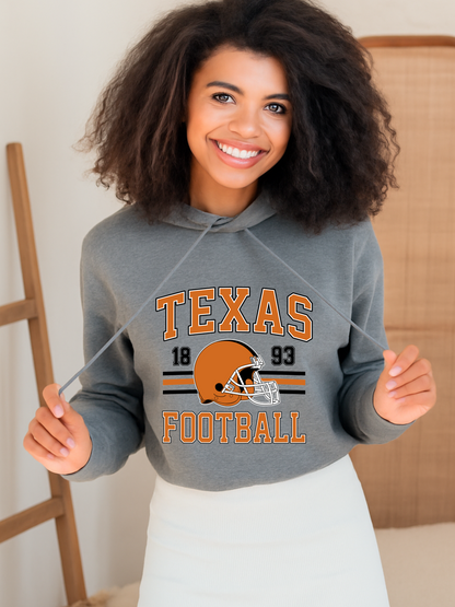 Retro Texas Football Graphic