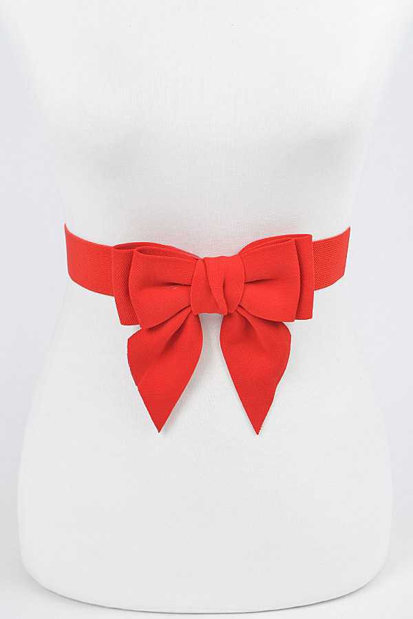 Merry & Bright Bow Belt