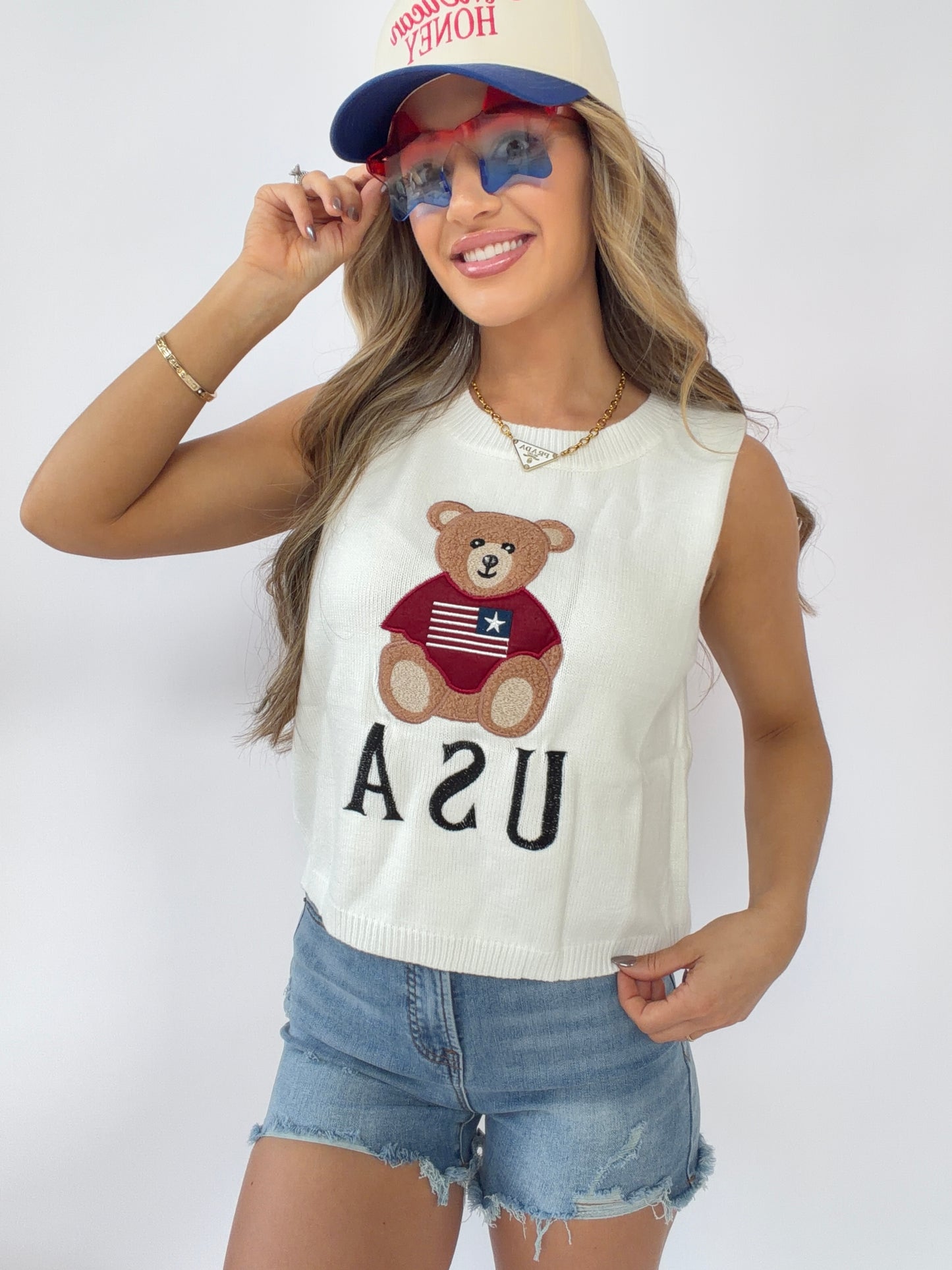 Teddy Sweater Top