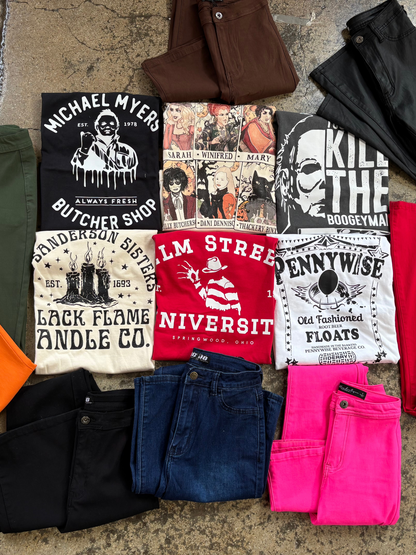 Buy our "Spooky Flare Bundle (1 Fiona Flare + 1 Surprise Spooky Shirt)" online – Willow Boutique Clothing. Shop stylish Spooky Flare Bundle (1 Fiona Flare + 1 Surprise Spooky Shirt) today.