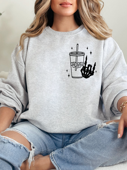 Fueled By Iced Coffee Graphic (Front & Back)