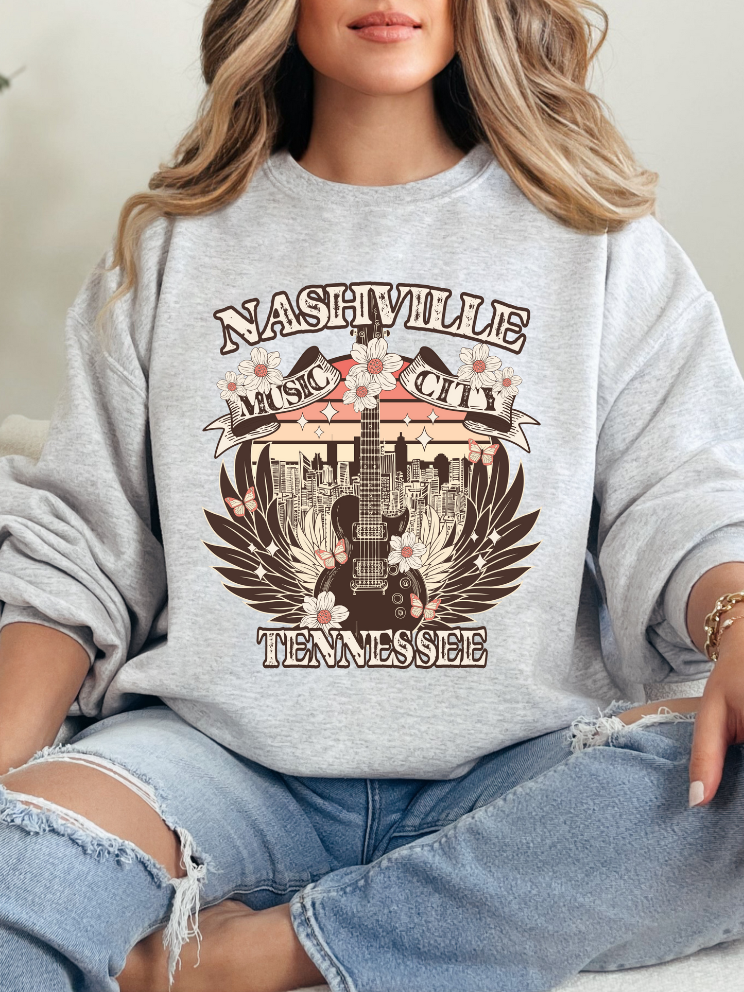 Nashville Music City Graphic