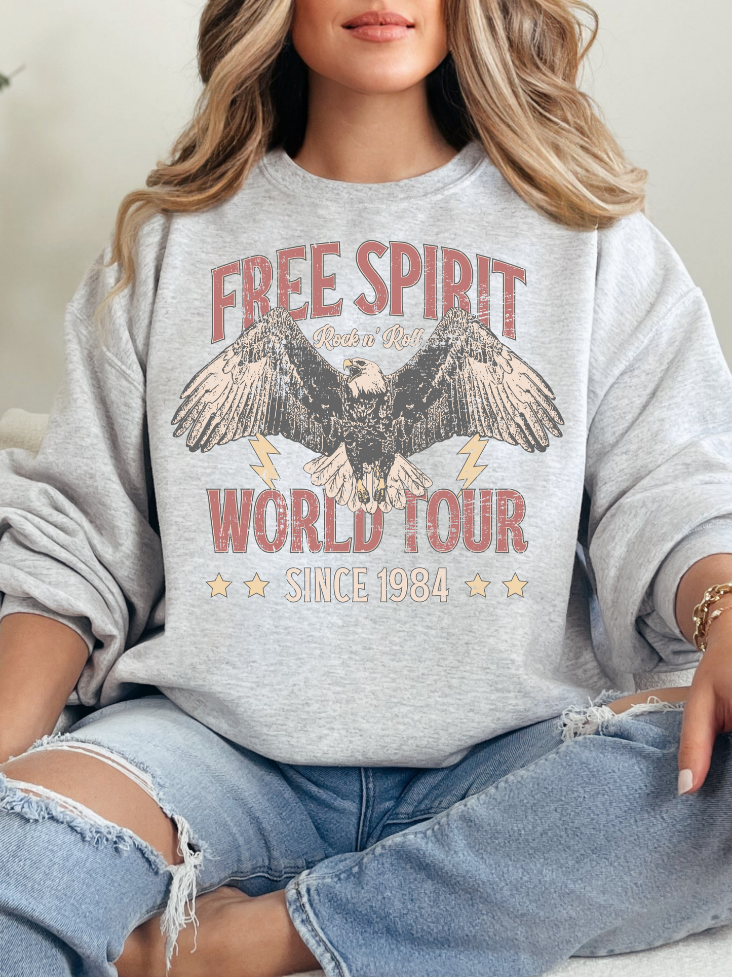 Free Spirit World Tour 1984 Graphic