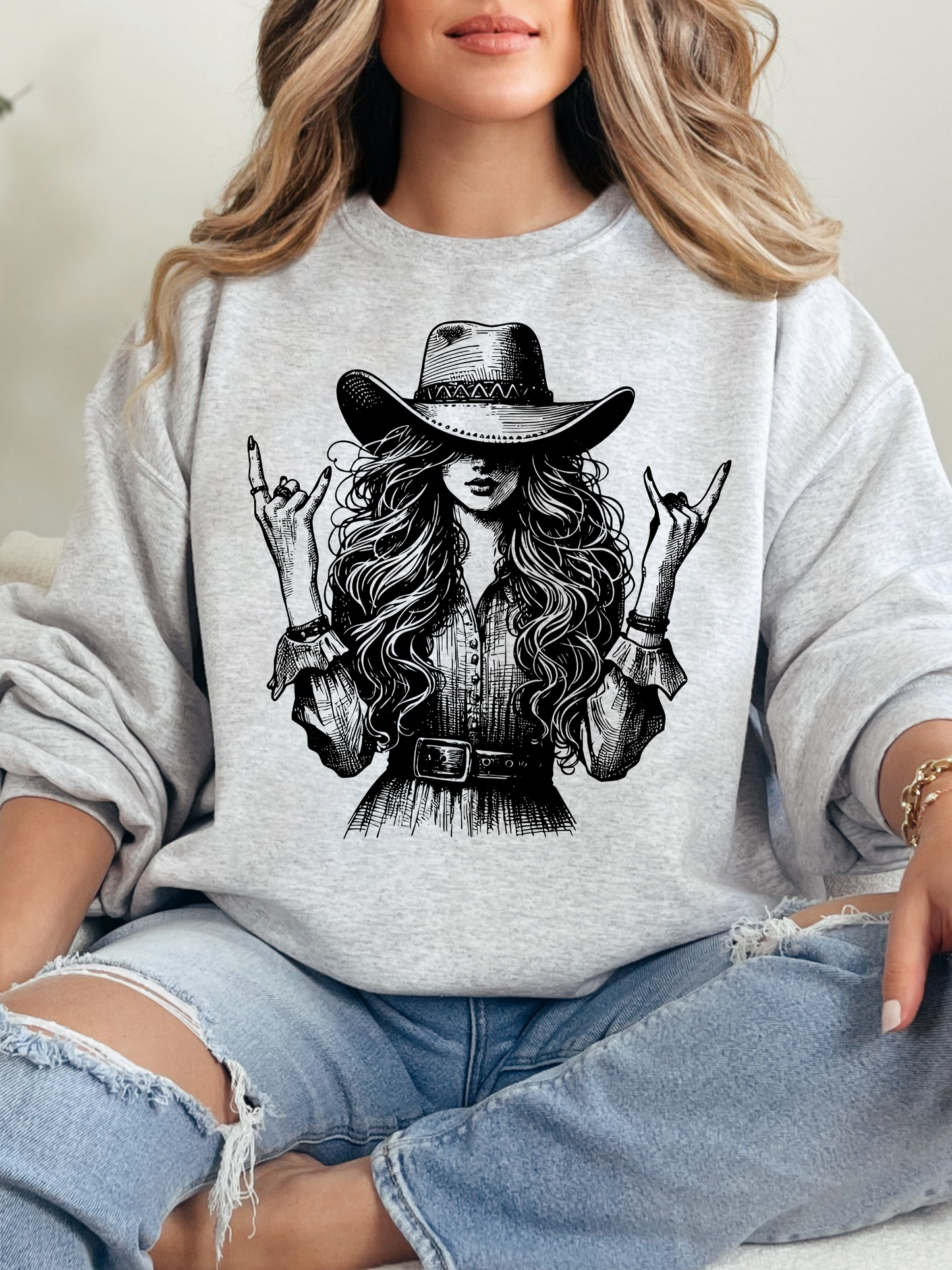 Lainey Cool Cowgirl Graphic