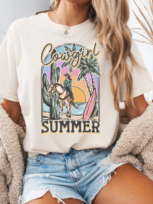Cowgirl Summer Graphic Tee