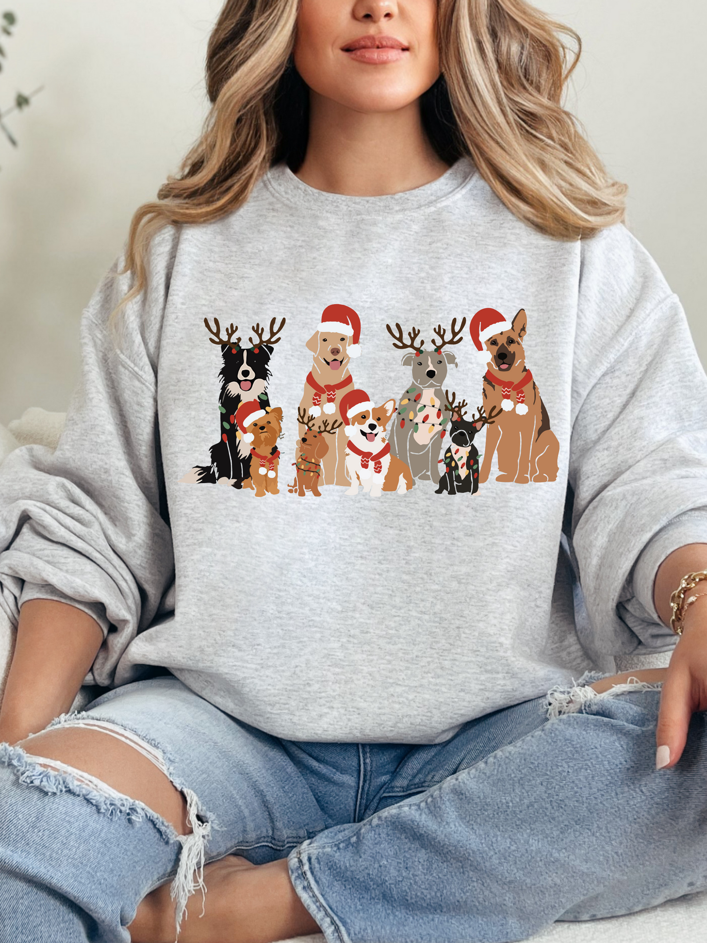 Holly Jolly Pups Graphic