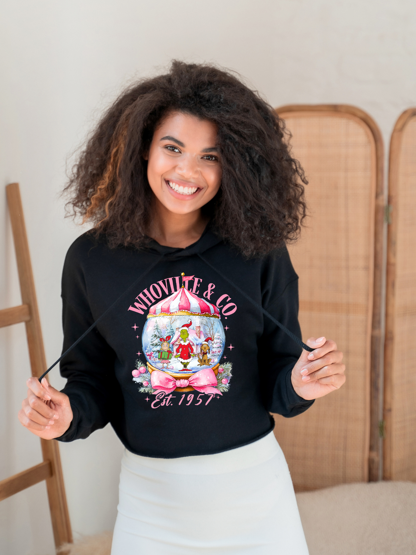 Snowflake Hollow Christmas Graphic