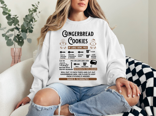 Gingerbread Recipe Graphic