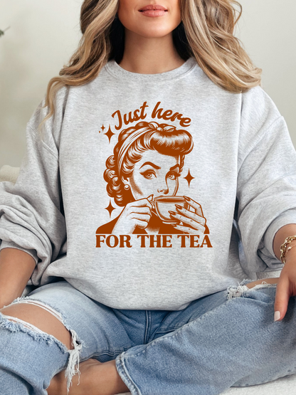 Here For The Tea Graphic