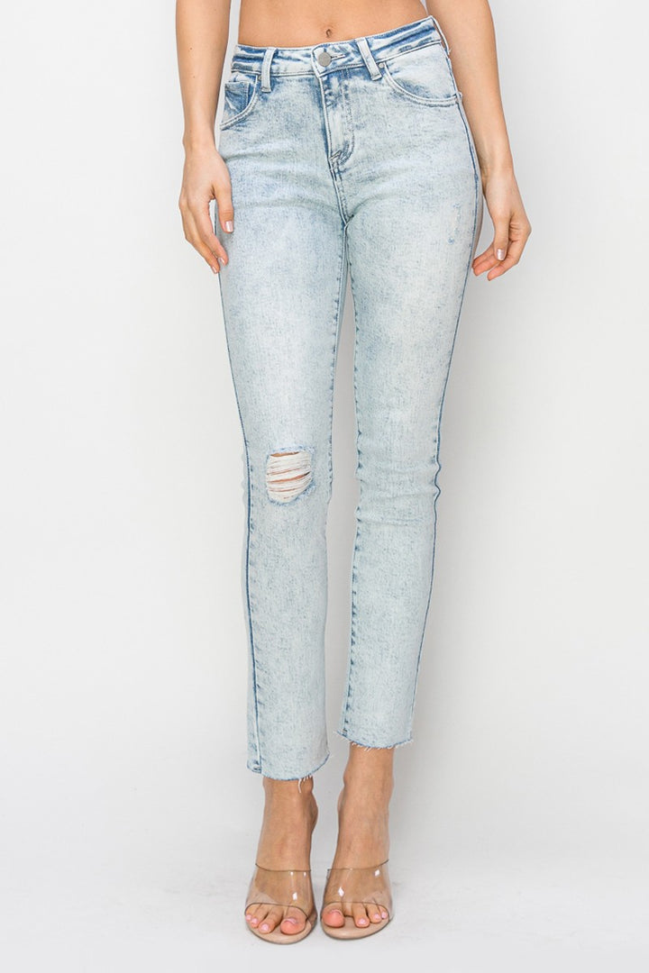 Elena High Rise Relaxed Skinny Jeans