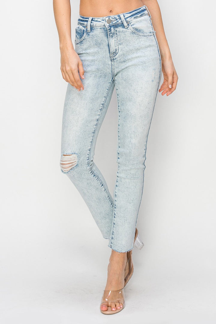 Elena High Rise Relaxed Skinny Jeans