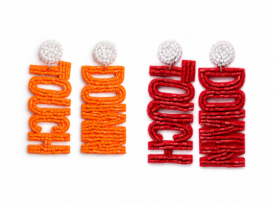Touchdown Football Earrings