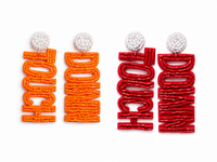 Touchdown Football Earrings