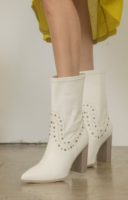 Cityscape Studded Boots