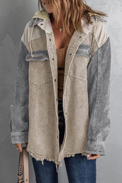 Buy our "PREORDER: Bellamy Snap Front Hooded Corduroy Shacket" online – Willow Boutique Clothing. Shop stylish PREORDER: Bellamy Snap Front Hooded Corduroy Shacket today.