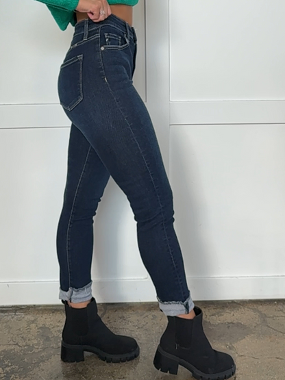 Buy our "KanCan Super Dark Wash Skinny Non-Distressed Jeans" online – Willow Boutique Clothing. Shop stylish KanCan Super Dark Wash Skinny Non-Distressed Jeans today.