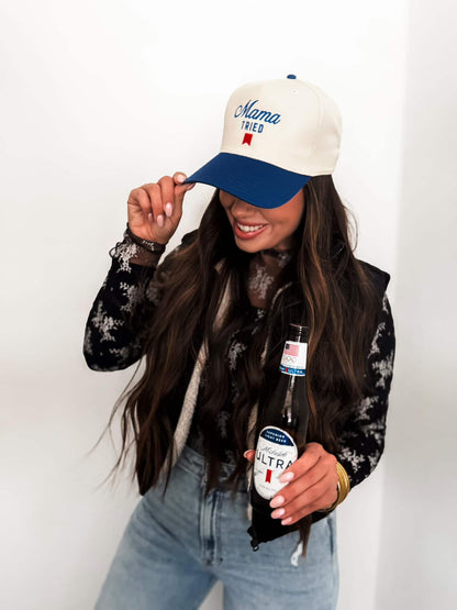 Mama Tried Embroidered Trucker Hat