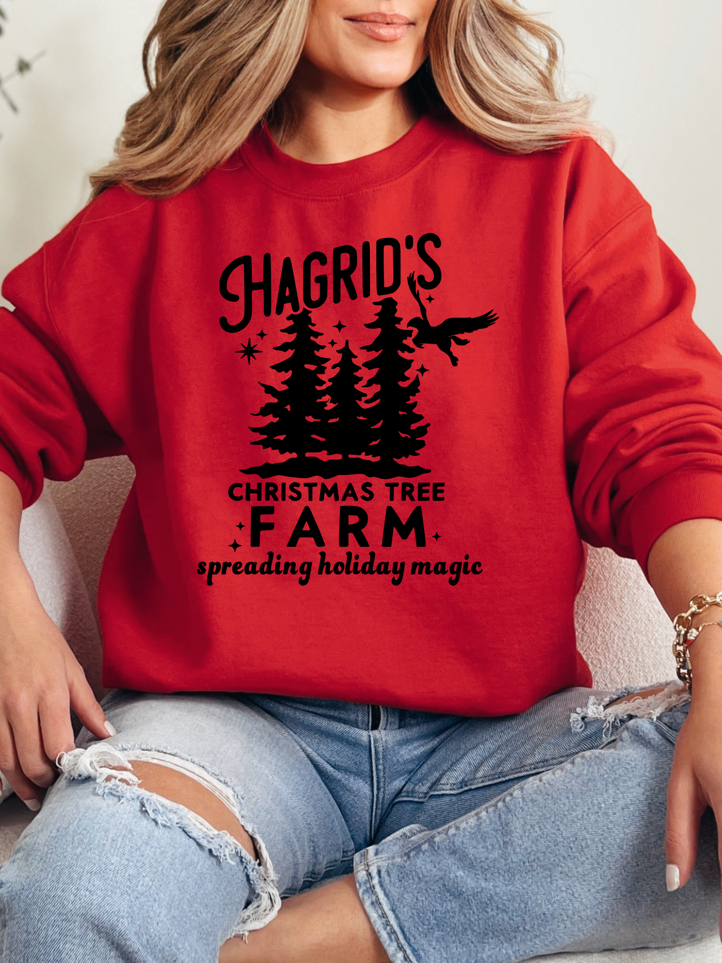 Hagrid's Christmas Farm Graphic