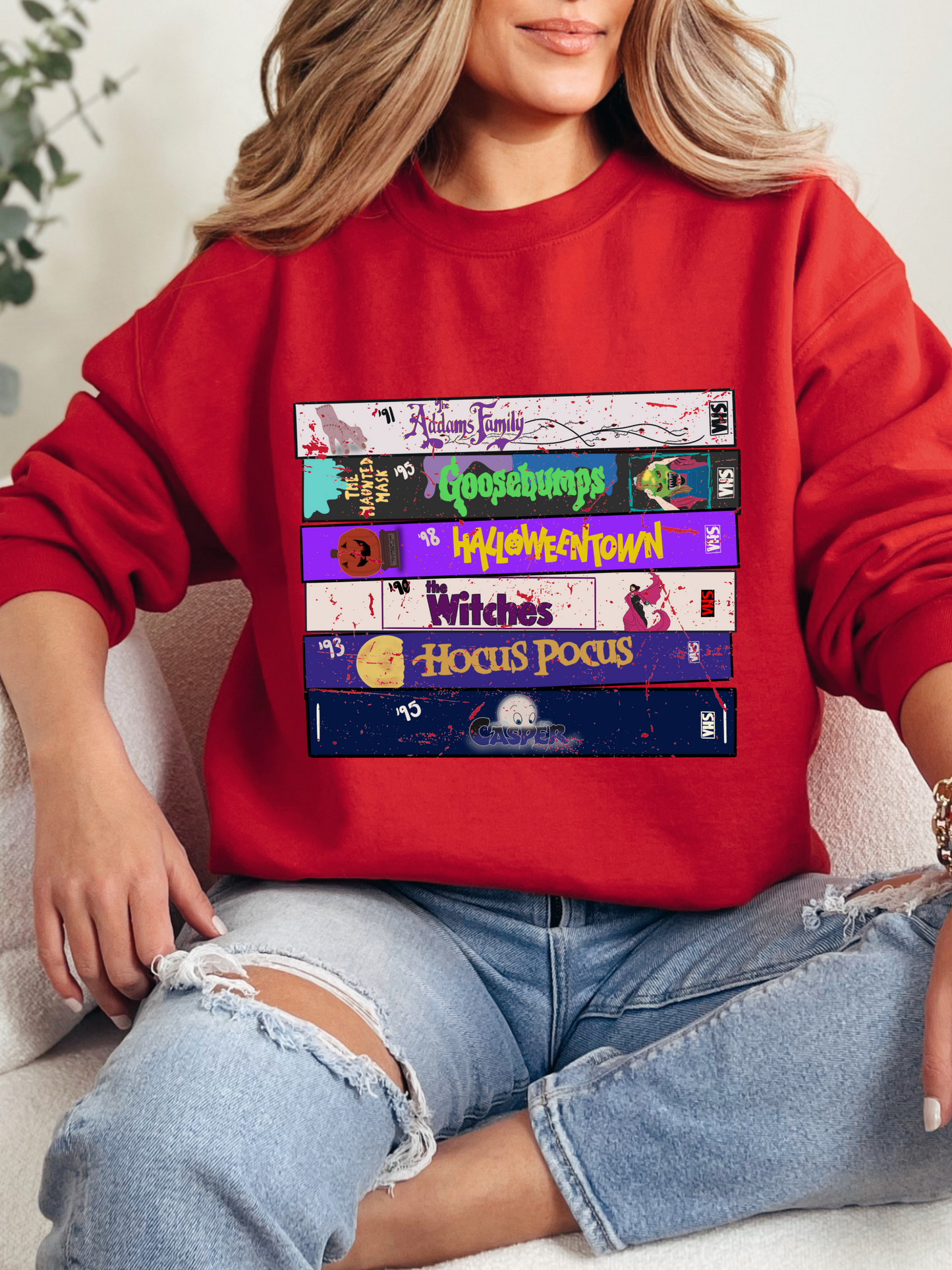 Spooky VHS Marathon Graphic