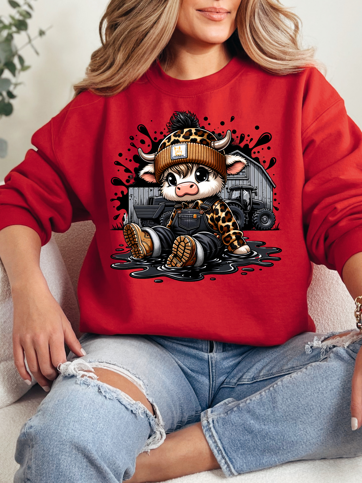 Work Hard, Moo Hard Graphic