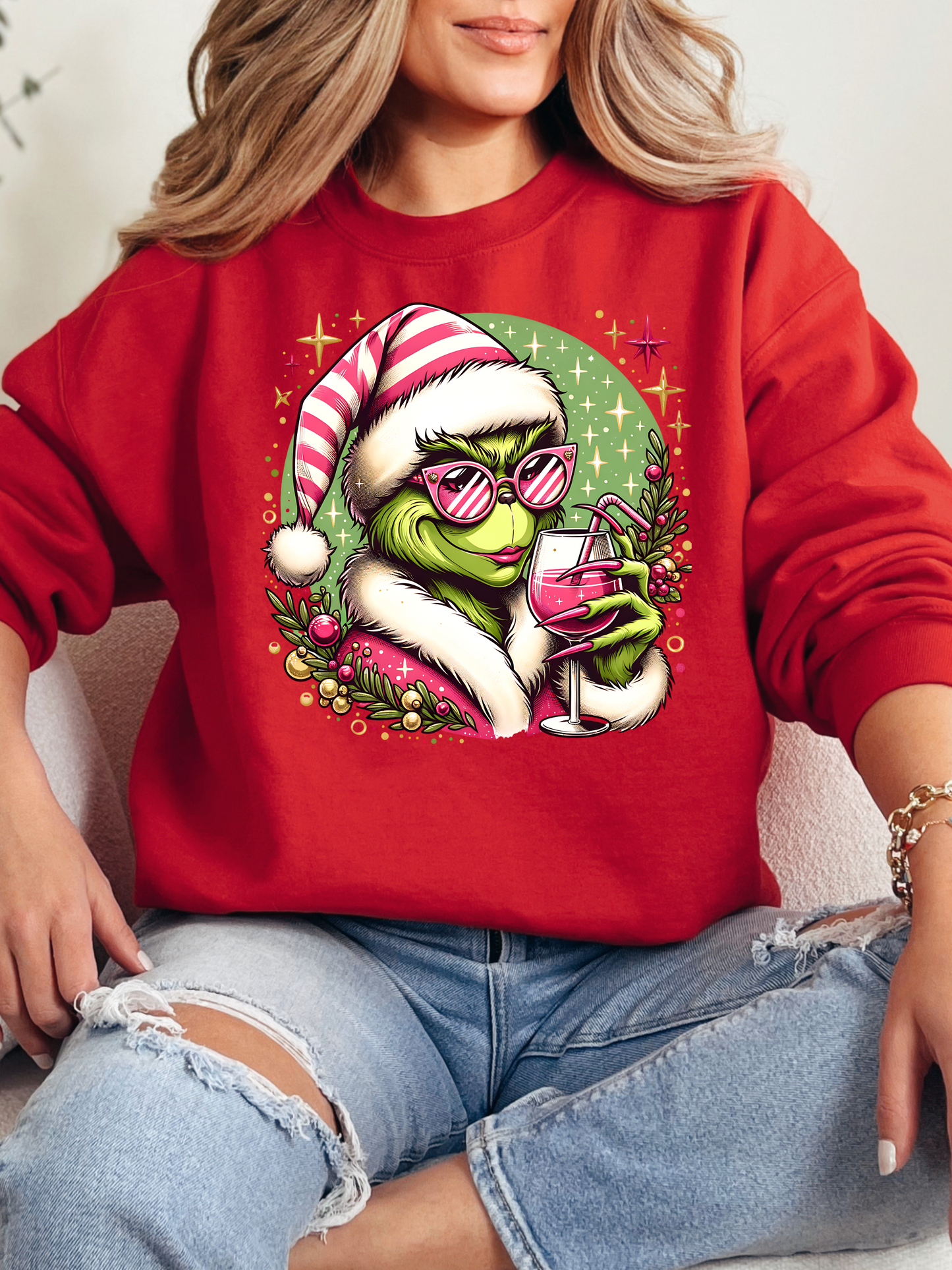 Pretty in Pink Christmas Graphic