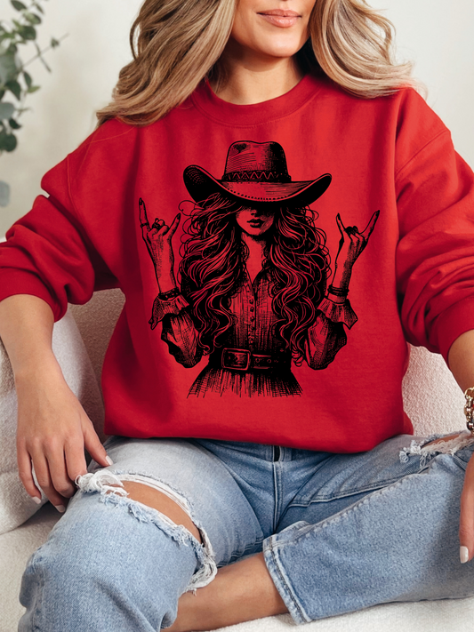 Lainey Cool Cowgirl Graphic