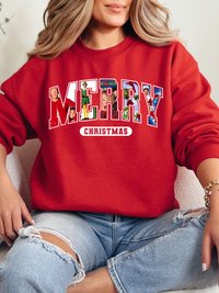 Merry Christmas Characters Graphics