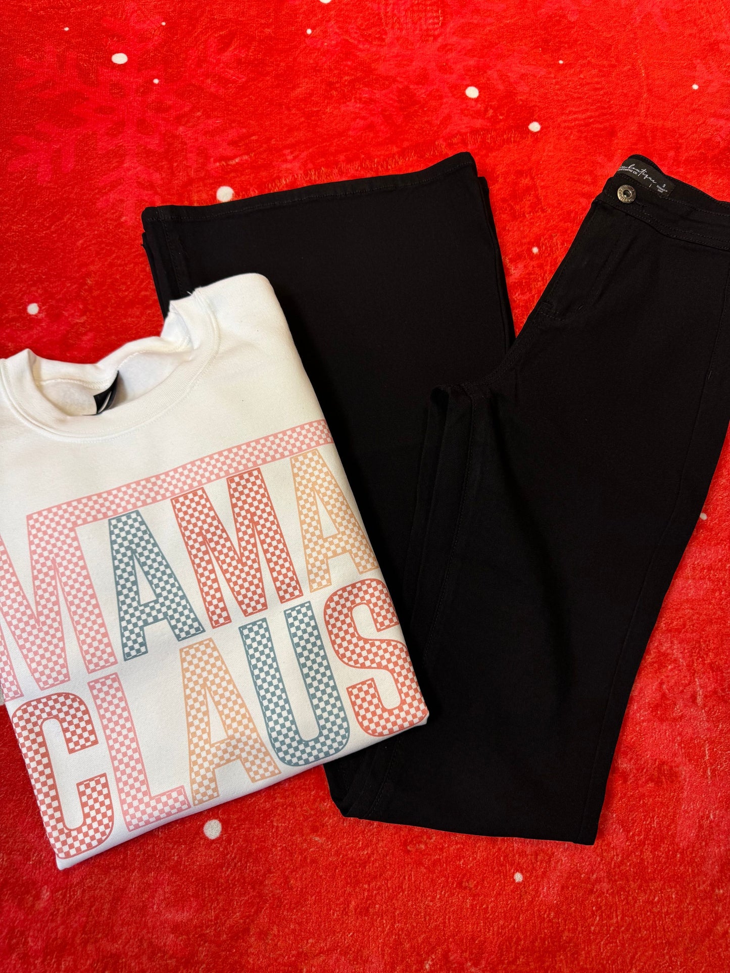 Buy our "North Pole Mom Flare Bundle - (1 Fiona Flare + 1 North Pole Mom Crewneck)" online – Willow Boutique Clothing. Shop stylish North Pole Mom Flare Bundle - (1 Fiona Flare + 1 North Pole Mom Crewneck) today.