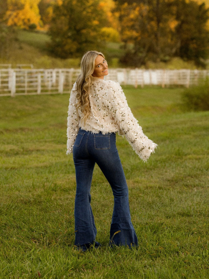 Buy our "Fiona High Waisted Bell Bottom Flare Jeans - JCJQ Medium Wash" online – Willow Boutique Clothing. Shop stylish Fiona High Waisted Bell Bottom Flare Jeans - JCJQ Medium Wash today.