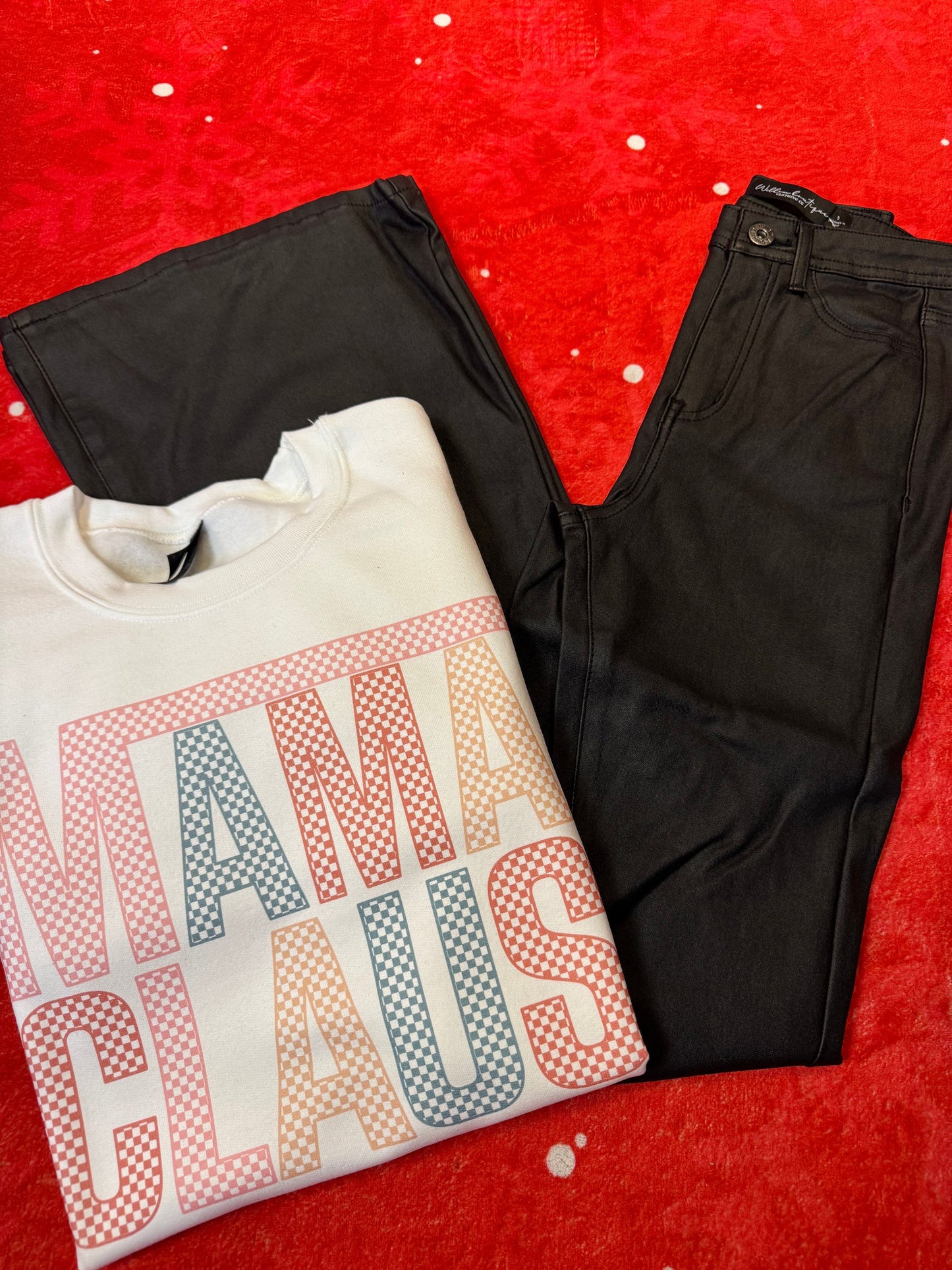 Buy our "North Pole Mom Flare Bundle - (1 Fiona Flare + 1 North Pole Mom Crewneck)" online – Willow Boutique Clothing. Shop stylish North Pole Mom Flare Bundle - (1 Fiona Flare + 1 North Pole Mom Crewneck) today.