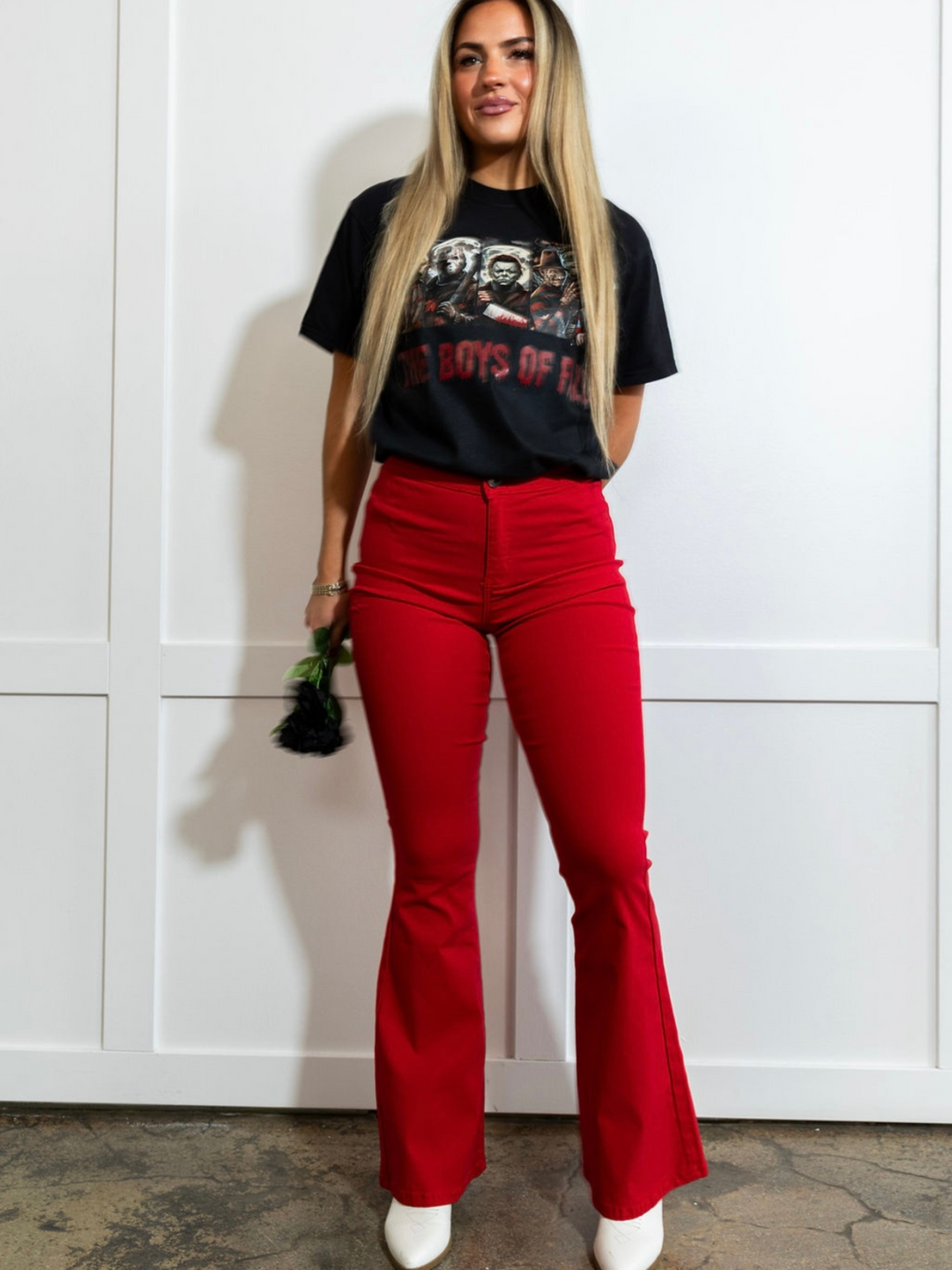 Buy our "Spooky Flare Bundle (1 Fiona Flare + 1 Surprise Spooky Shirt)" online – Willow Boutique Clothing. Shop stylish Spooky Flare Bundle (1 Fiona Flare + 1 Surprise Spooky Shirt) today.