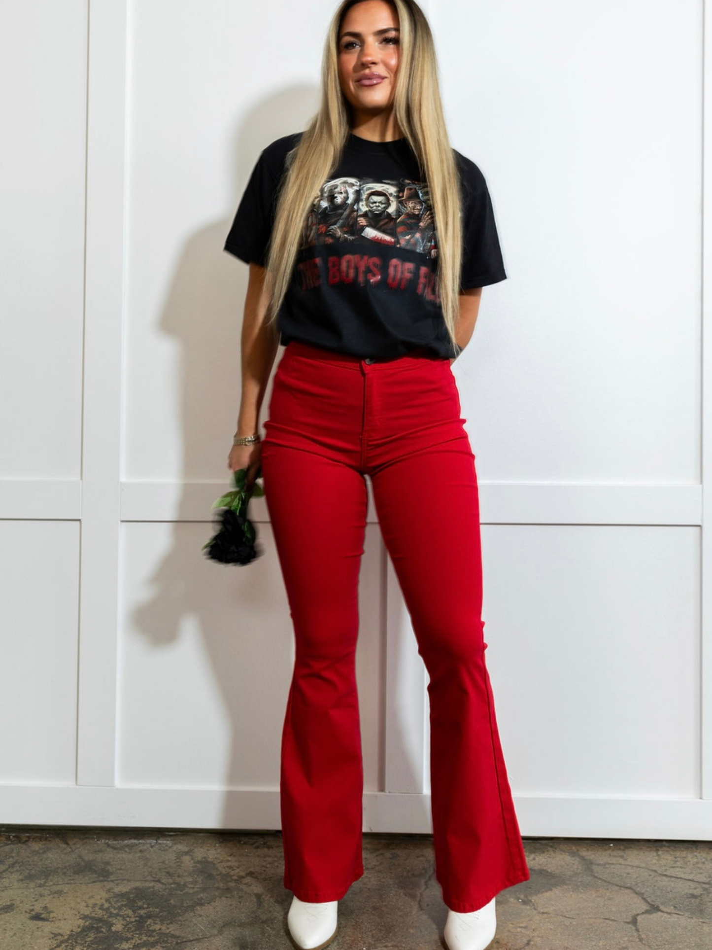 Buy our "Spooky Flare Bundle (1 Fiona Flare + 1 Surprise Spooky Shirt)" online – Willow Boutique Clothing. Shop stylish Spooky Flare Bundle (1 Fiona Flare + 1 Surprise Spooky Shirt) today.