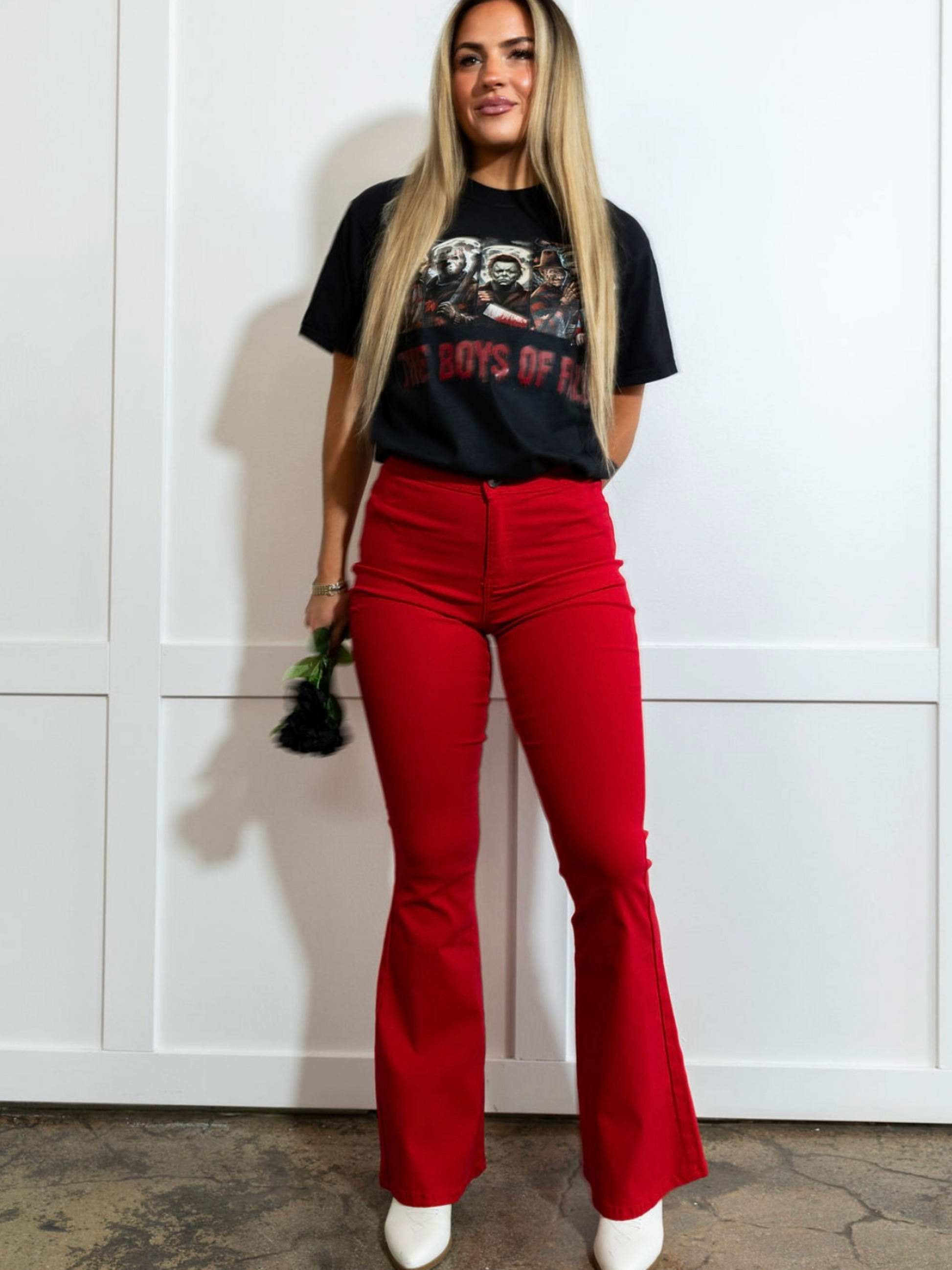 Buy our "Spooky Flare Bundle (1 Fiona Flare + 1 Surprise Spooky Shirt)" online – Willow Boutique Clothing. Shop stylish Spooky Flare Bundle (1 Fiona Flare + 1 Surprise Spooky Shirt) today.